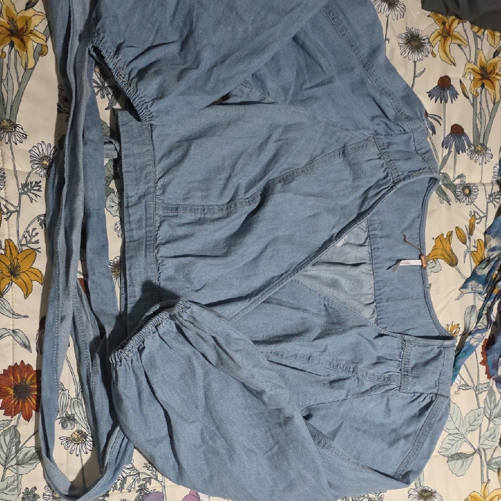 FP Movement by Free People Blue Jean Jacket